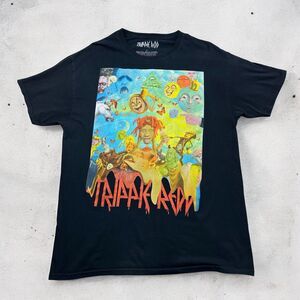 Trippie Redd Hip-Hop Music Rapper Official Merch Black Med Graphic T-Shirt Tee